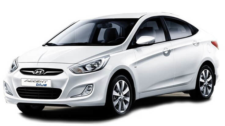 HYUNDAI ACCENT BLUE